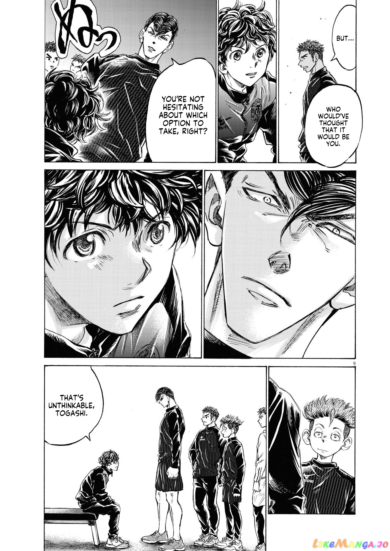 Ao Ashi chapter 283 - page 10