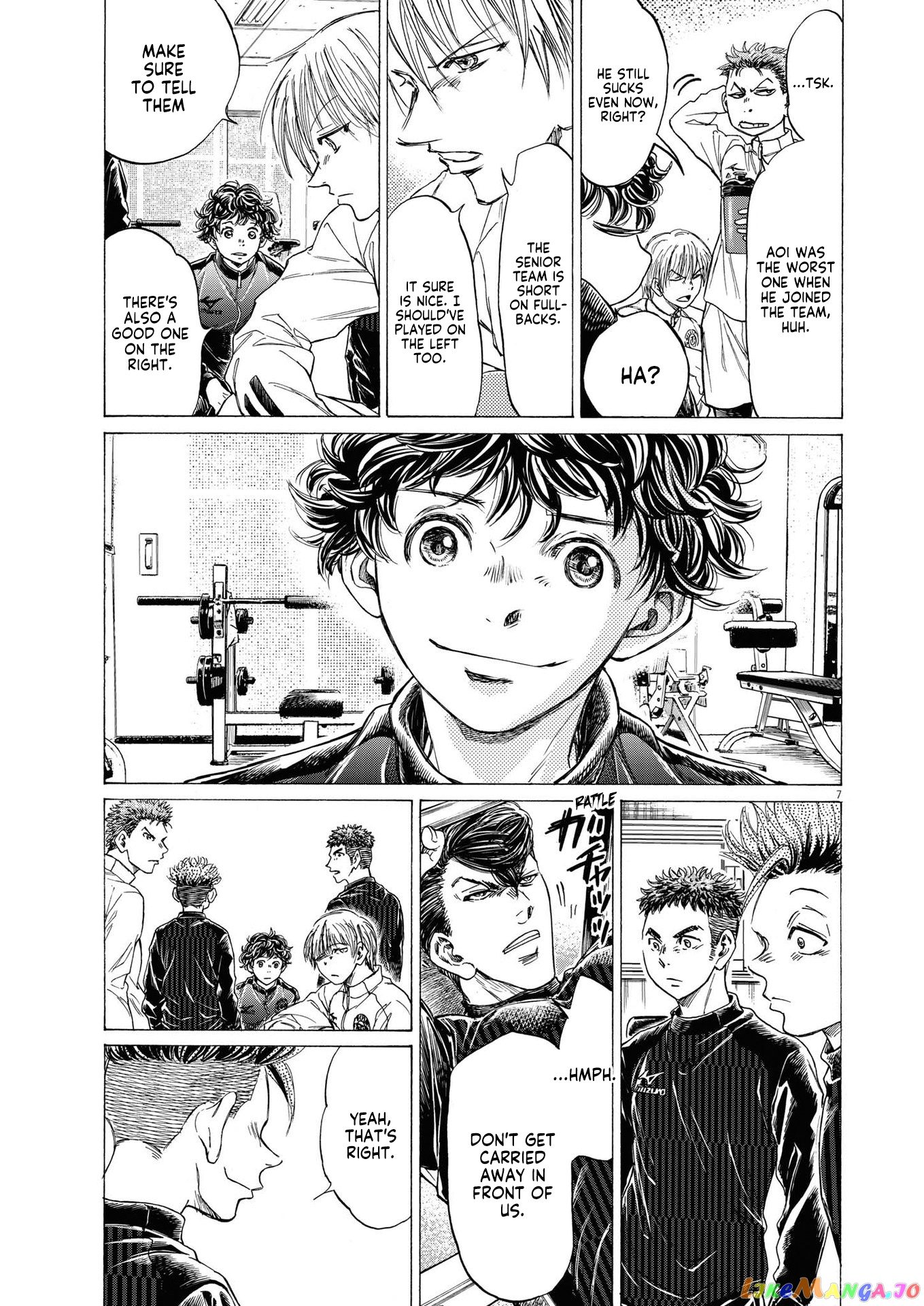 Ao Ashi chapter 283 - page 8