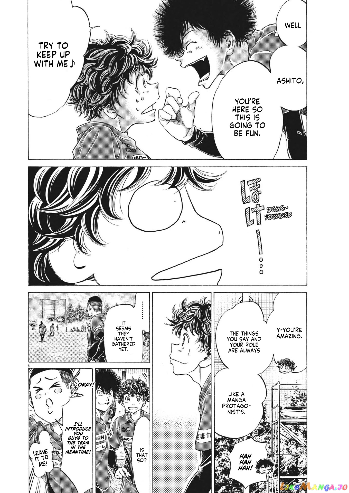 Ao Ashi chapter 284 - page 7