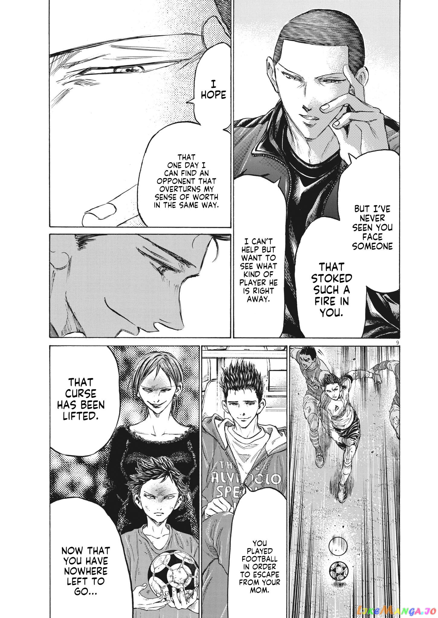 Ao Ashi Chapter 344 - page 10