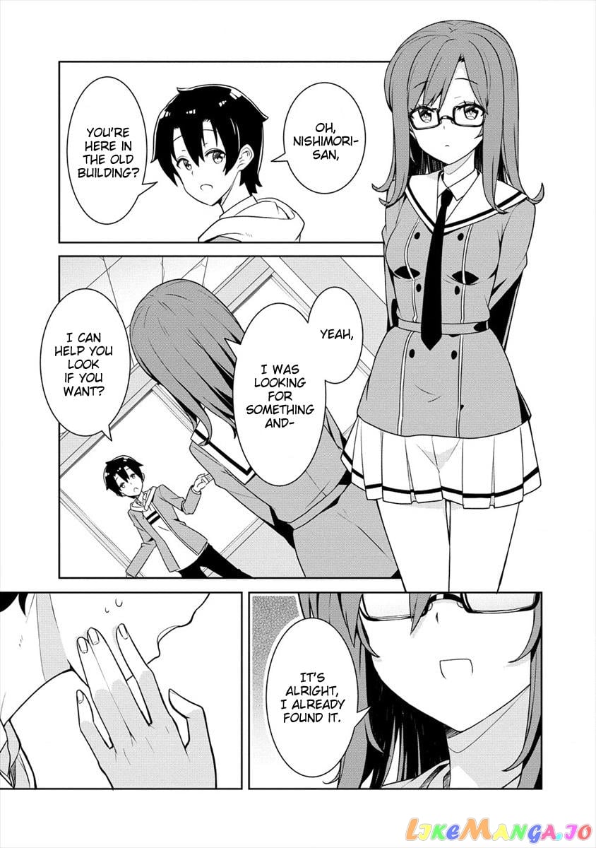 Ayame-Senpai Wa Boku To Himitsu No Keiyaku Wo chapter 1 - page 21