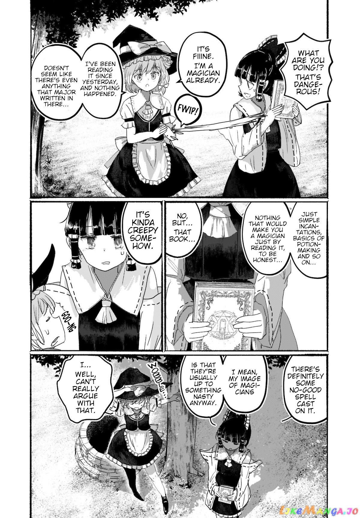 Touhou - The Magician Who Loved A Fake (Doujinshi) chapter 2 - page 7