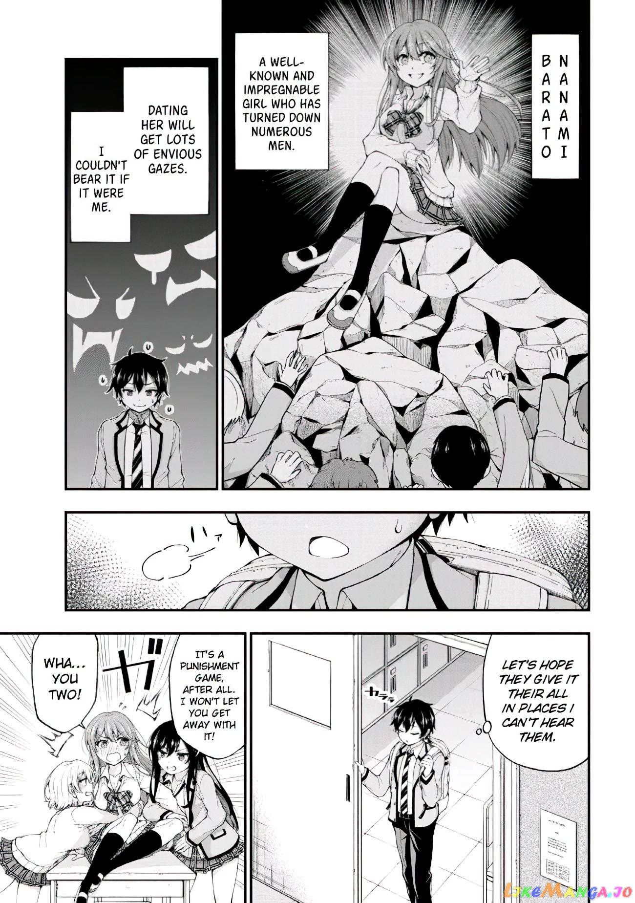The Gal Who Was Meant to Confess to Me as a Game Punishment Has Apparently Fallen in Love with Me chapter 1 - page 12