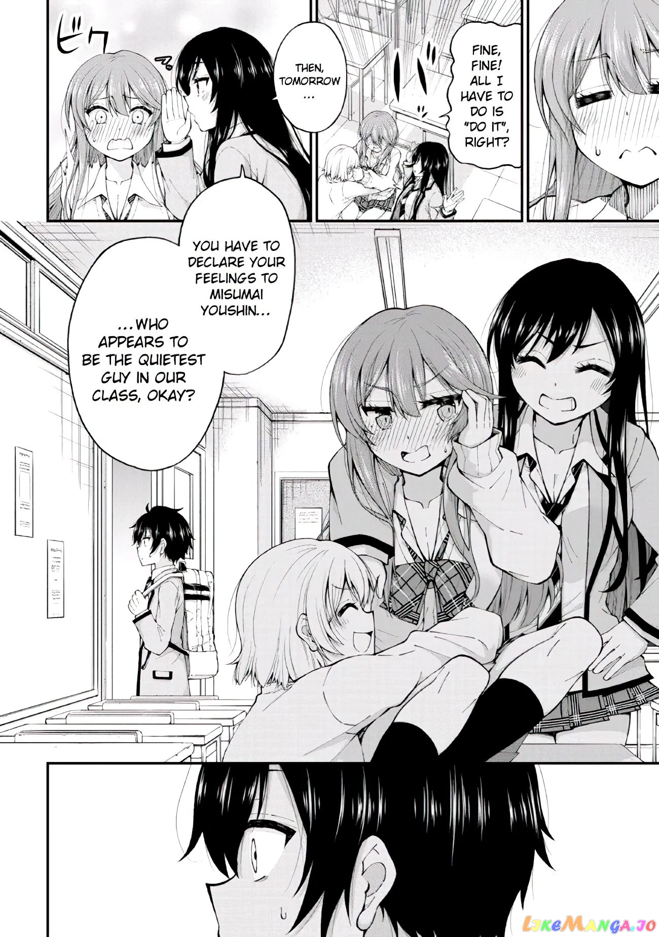 The Gal Who Was Meant to Confess to Me as a Game Punishment Has Apparently Fallen in Love with Me chapter 1 - page 13
