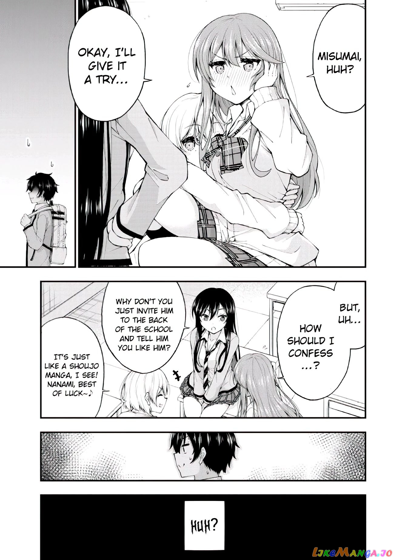 The Gal Who Was Meant to Confess to Me as a Game Punishment Has Apparently Fallen in Love with Me chapter 1 - page 14