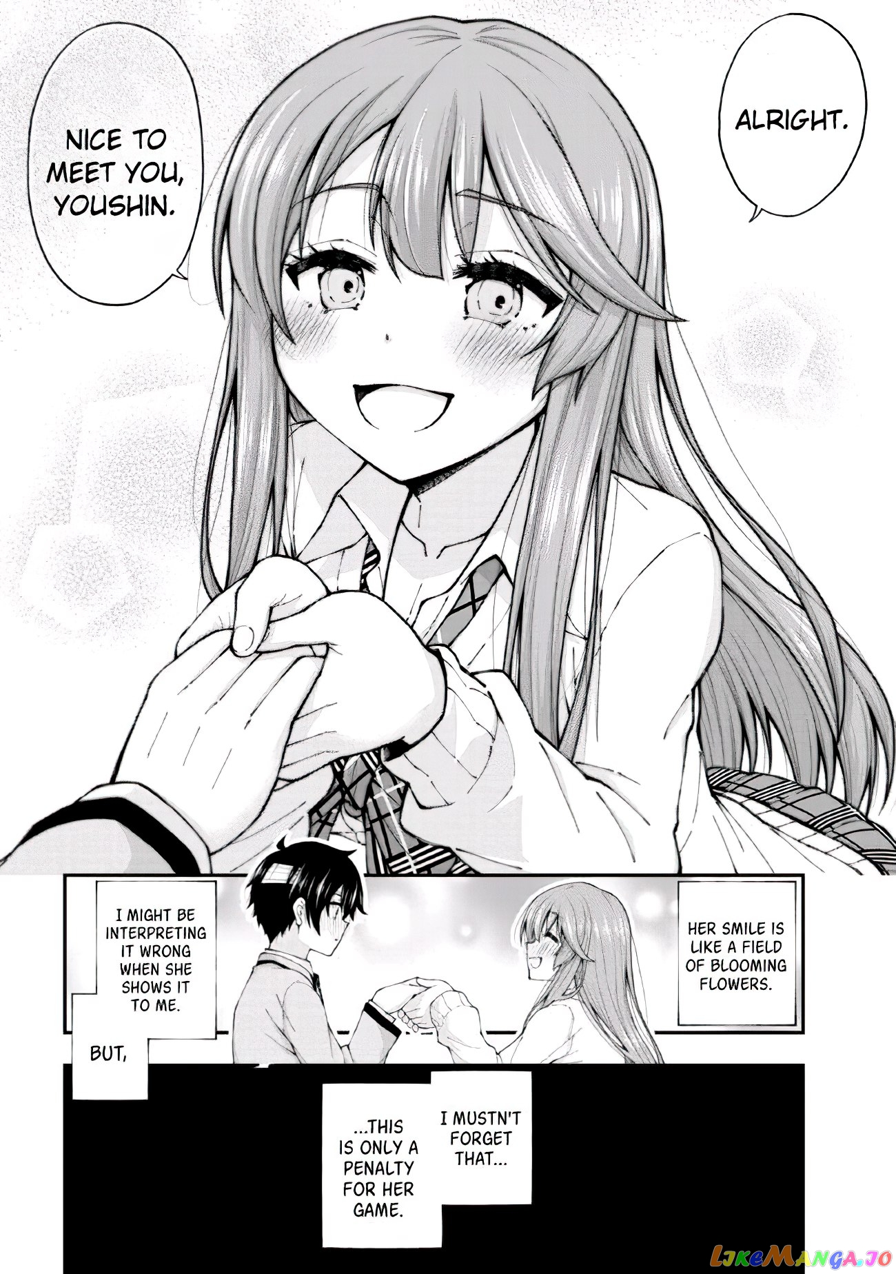 The Gal Who Was Meant to Confess to Me as a Game Punishment Has Apparently Fallen in Love with Me chapter 1 - page 49