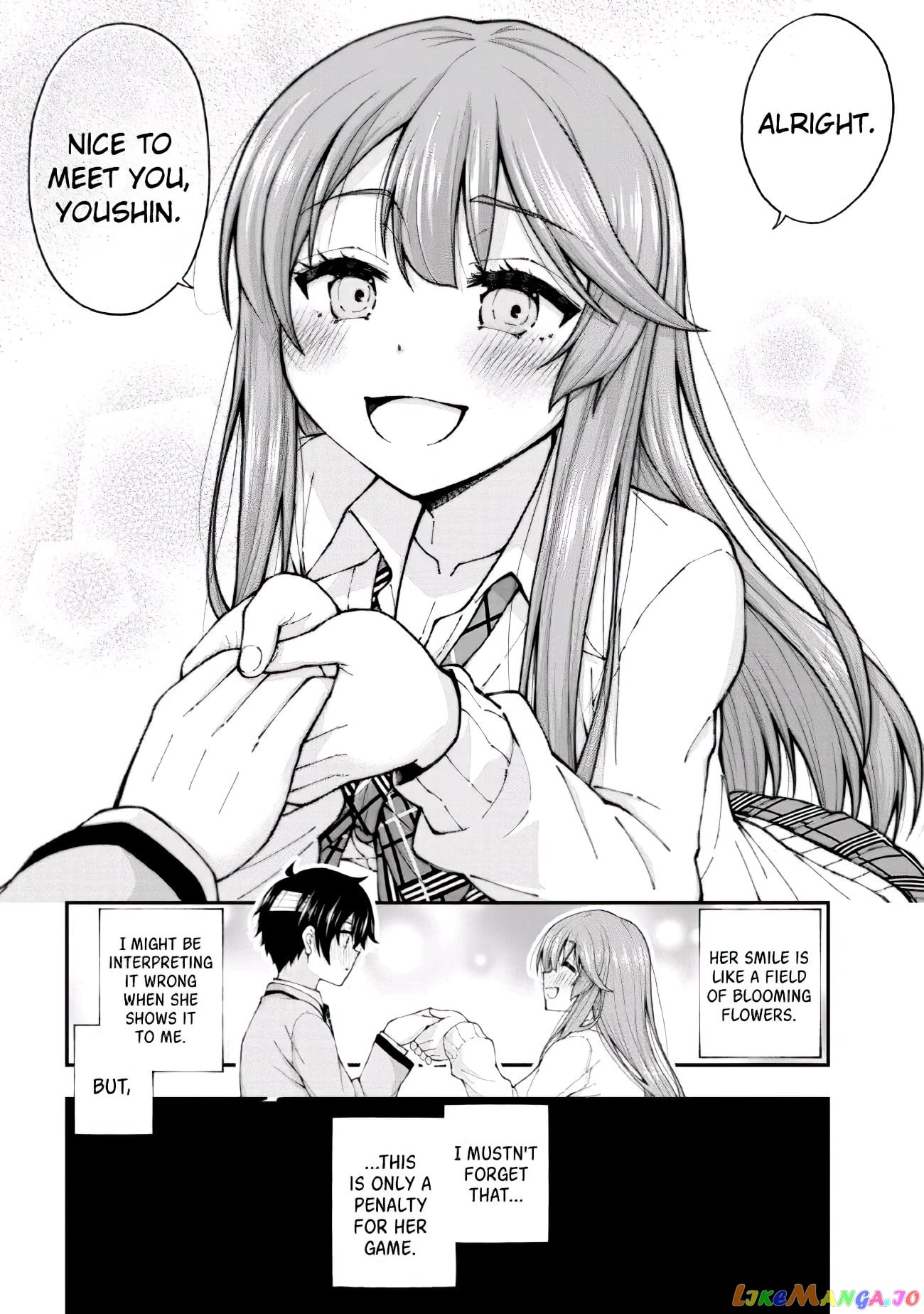 The Gal Who Was Meant to Confess to Me as a Game Punishment Has Apparently Fallen in Love with Me chapter 1.2 - page 30