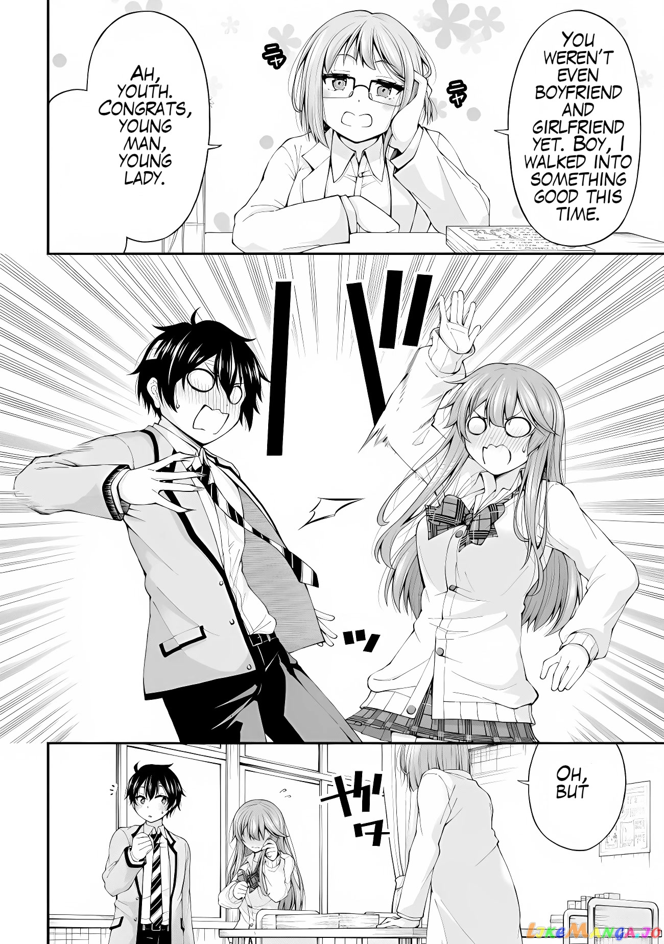The Gal Who Was Meant to Confess to Me as a Game Punishment Has Apparently Fallen in Love with Me chapter 2 - page 2