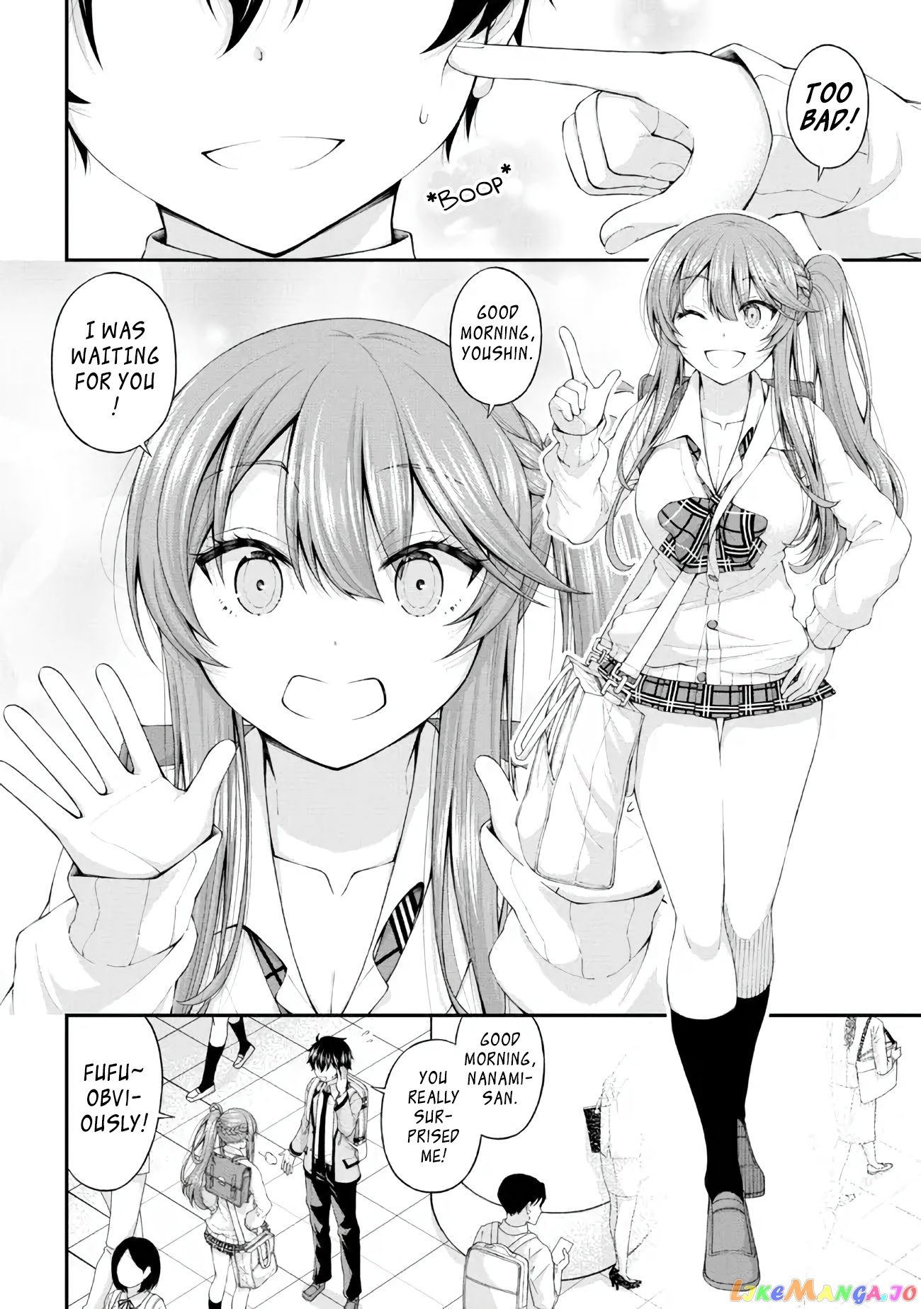 The Gal Who Was Meant to Confess to Me as a Game Punishment Has Apparently Fallen in Love with Me chapter 5 - page 2