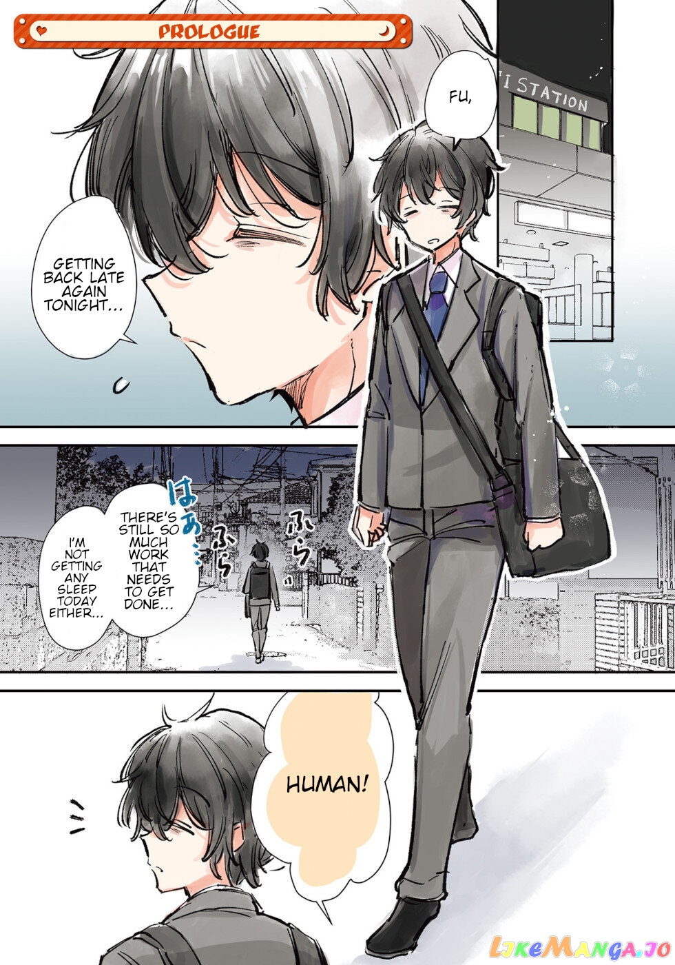 The Grim Reaper Falls In Love With A Human chapter 0 - page 1