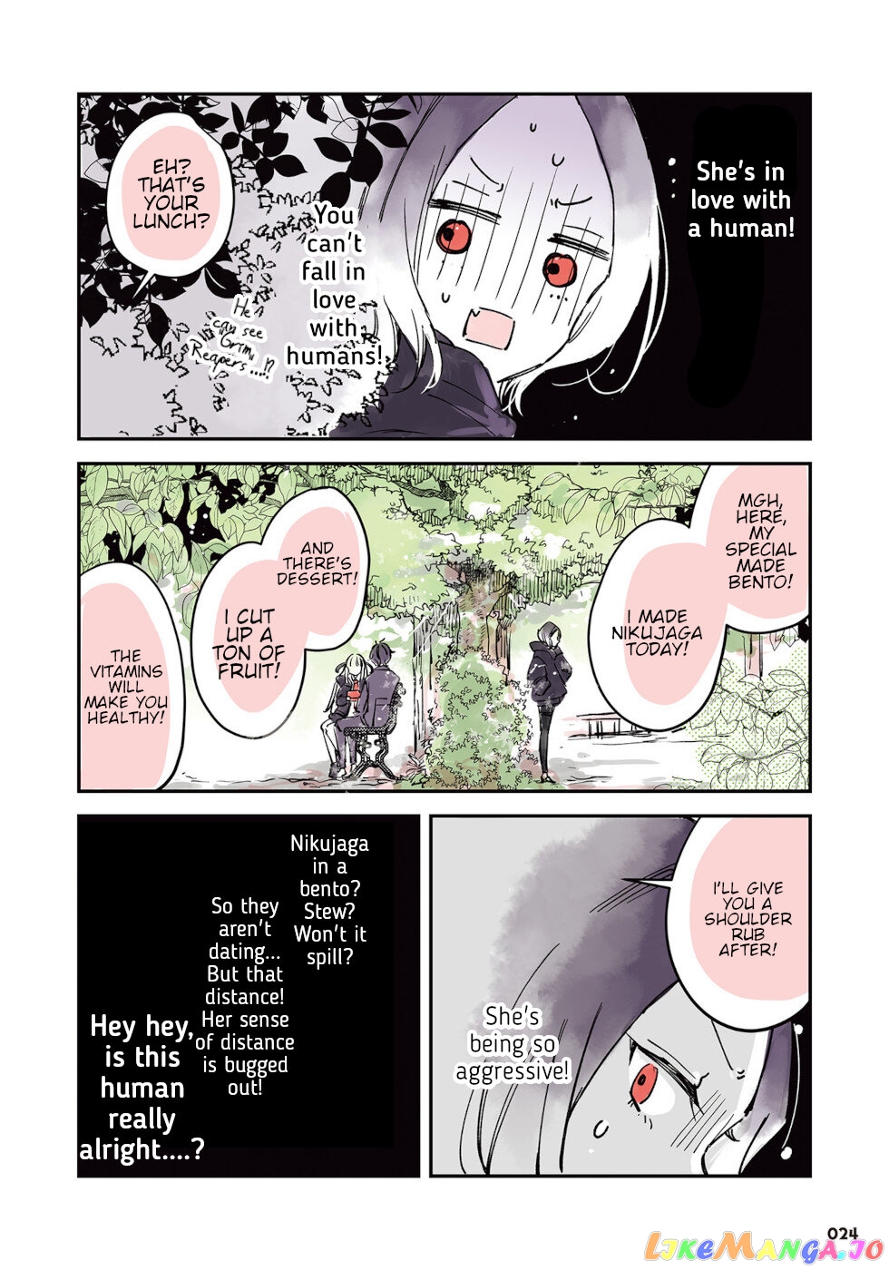 The Grim Reaper Falls In Love With A Human chapter 7 - page 4