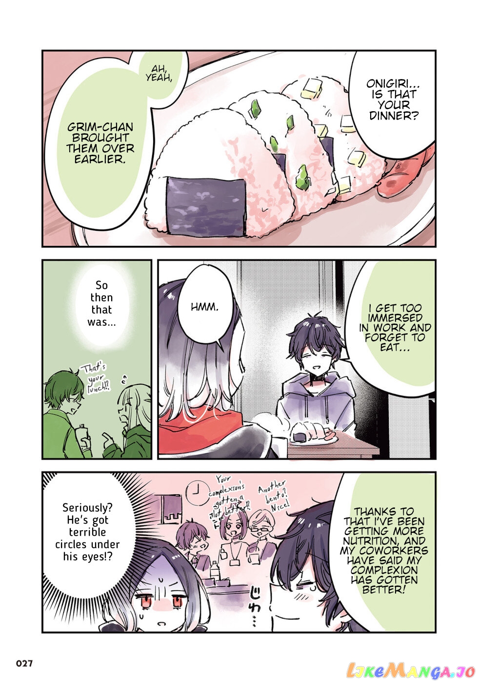The Grim Reaper Falls In Love With A Human chapter 7 - page 7