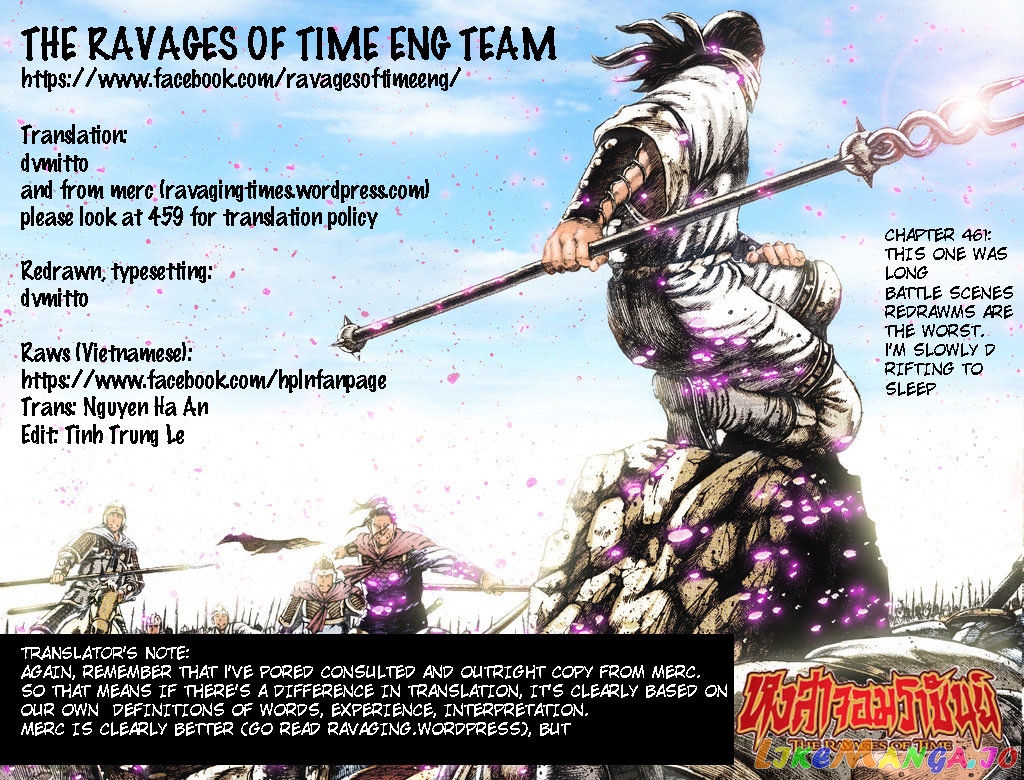 The Ravages of Time chapter 461 - page 1
