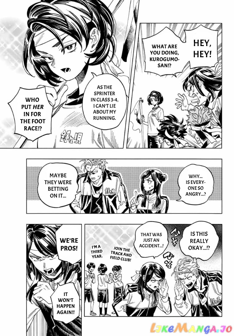 Akabane Honeko No Bodyguard chapter 9 - page 5
