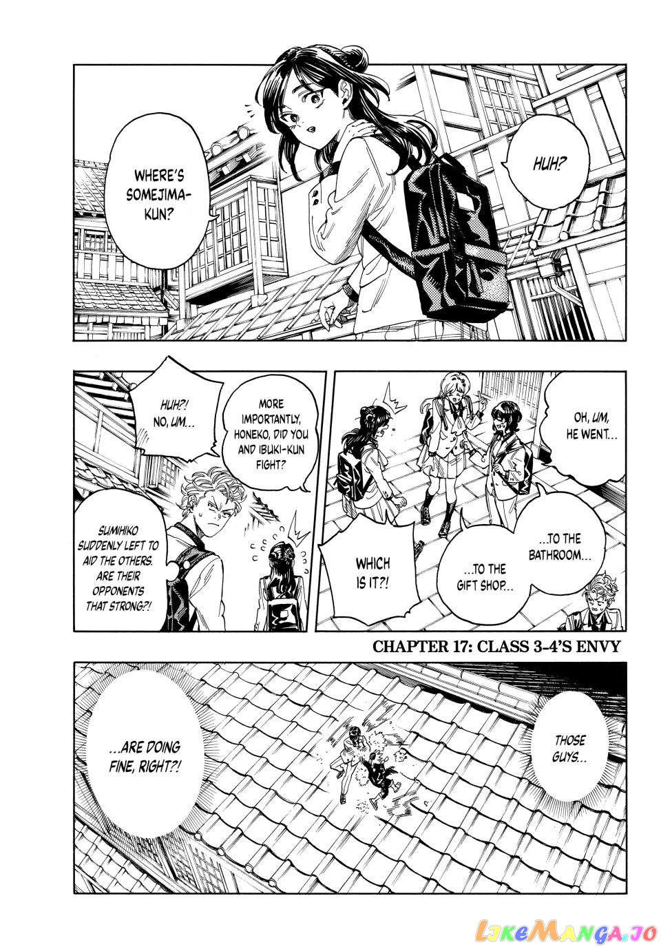 Akabane Honeko No Bodyguard chapter 17 - page 1