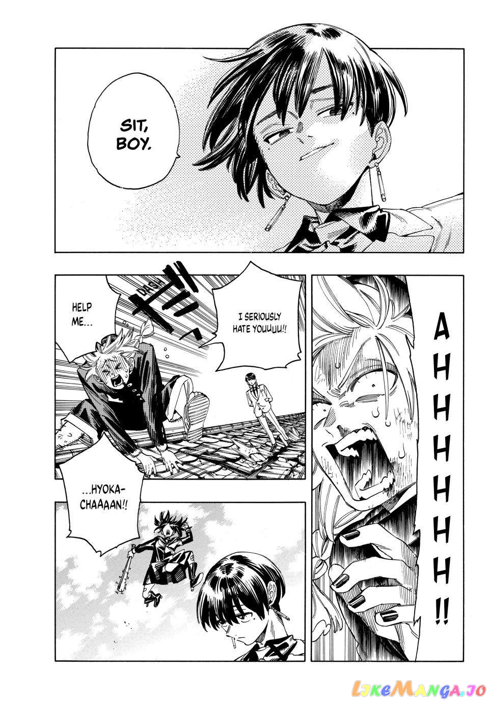 Akabane Honeko No Bodyguard chapter 17 - page 10