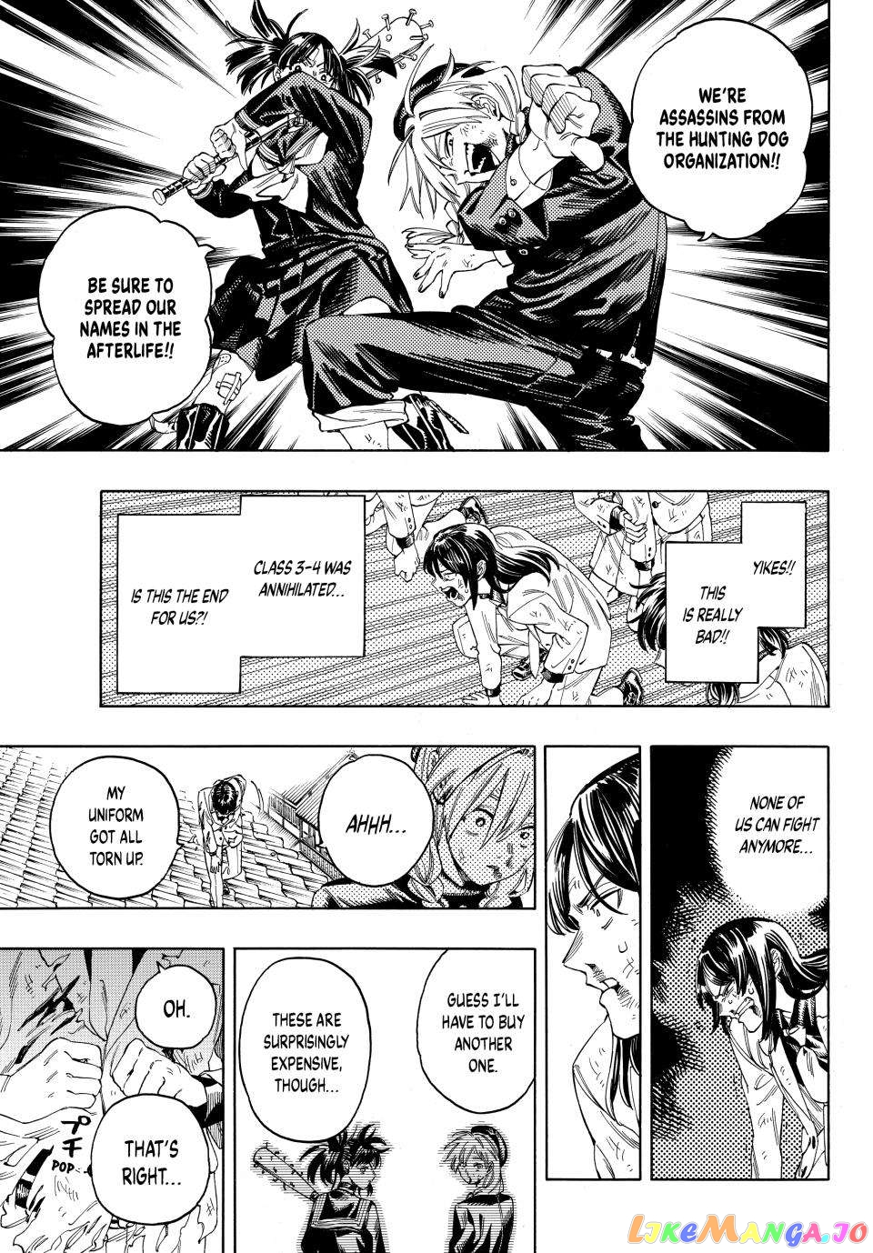 Akabane Honeko No Bodyguard chapter 17 - page 14