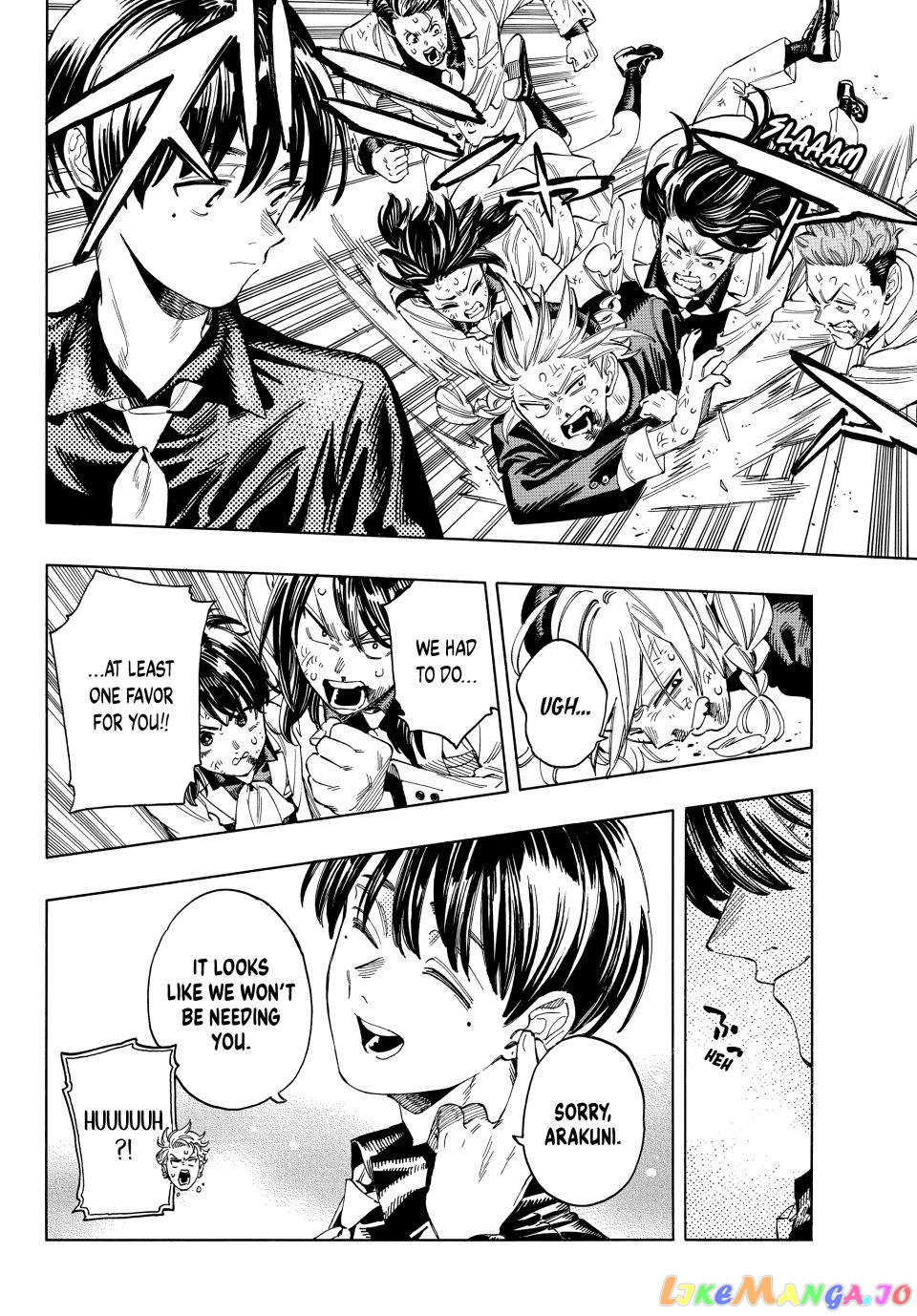 Akabane Honeko No Bodyguard chapter 17 - page 21