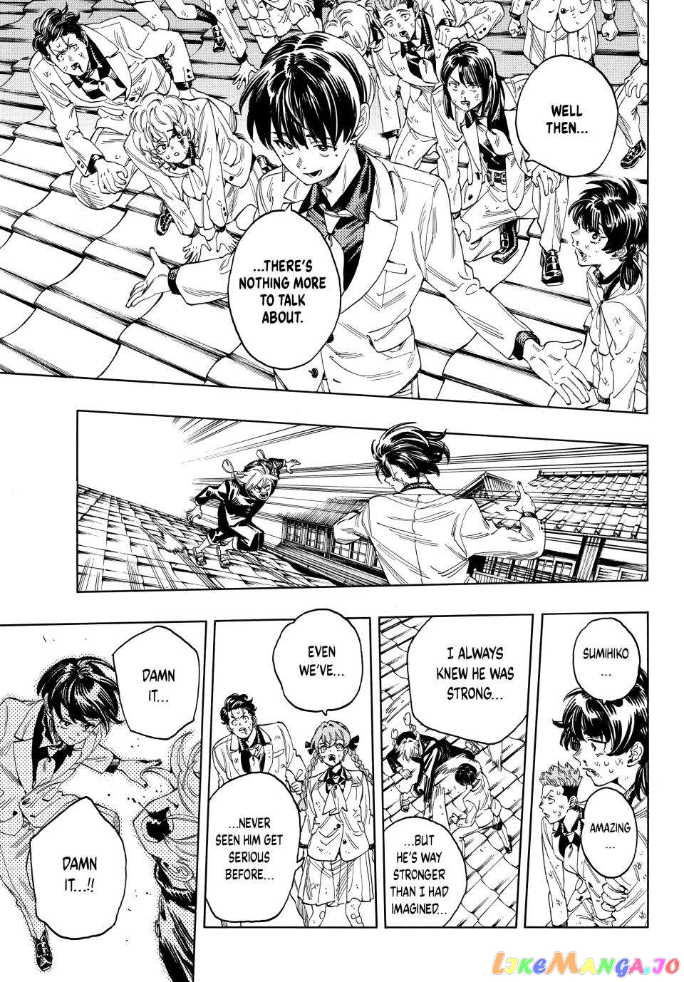 Akabane Honeko No Bodyguard chapter 17 - page 8