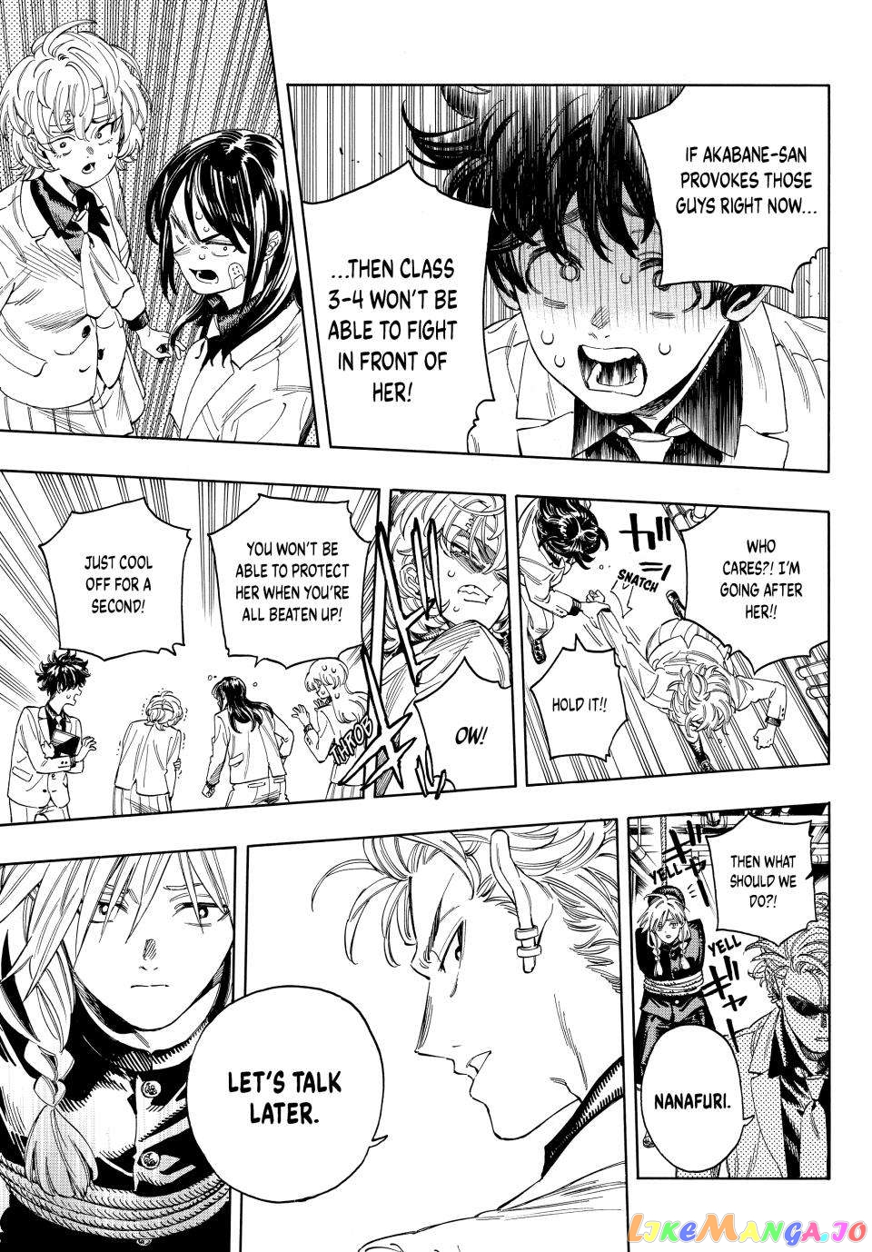 Akabane Honeko No Bodyguard chapter 18 - page 12