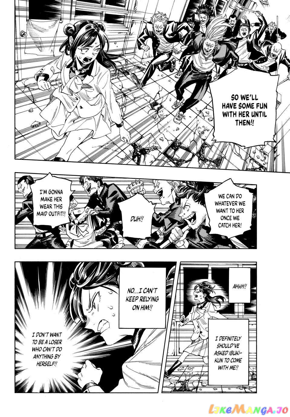Akabane Honeko No Bodyguard chapter 18 - page 15