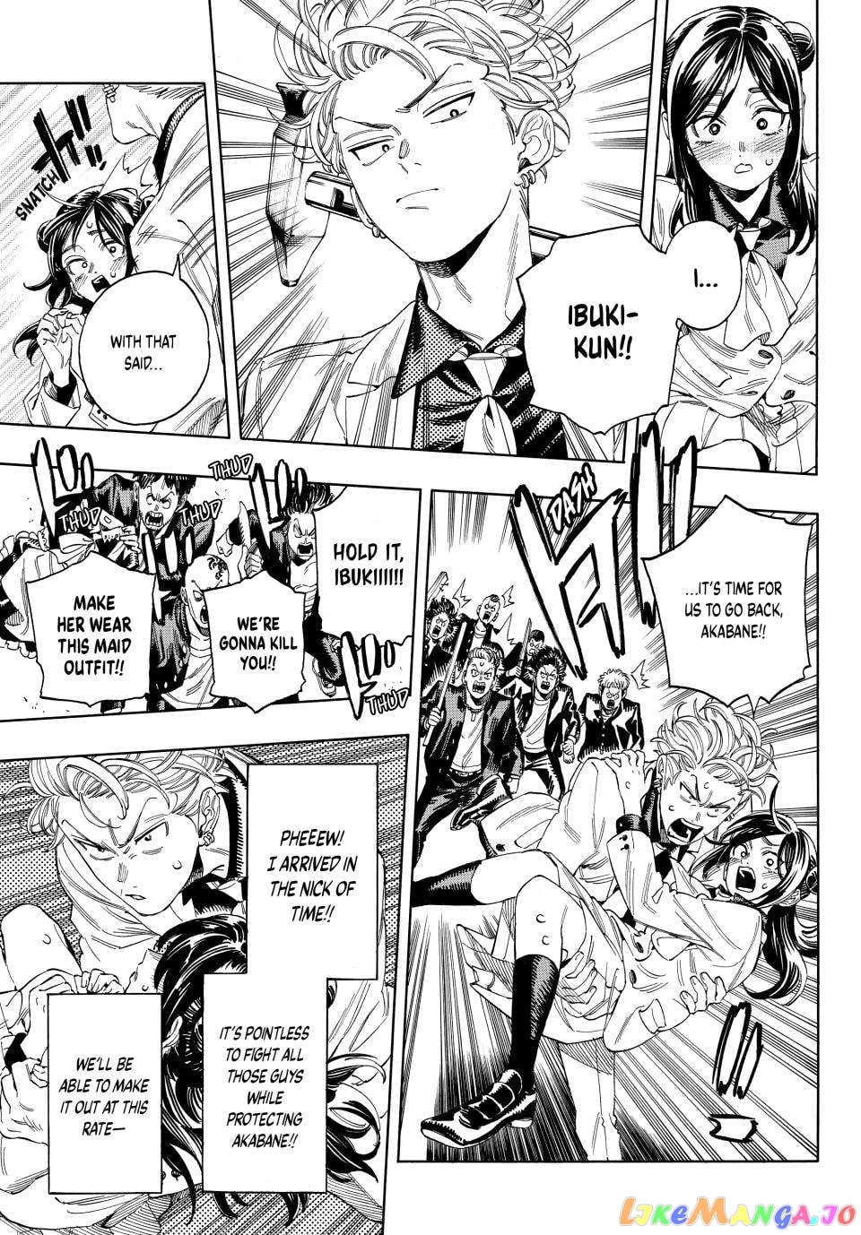 Akabane Honeko No Bodyguard chapter 18 - page 18