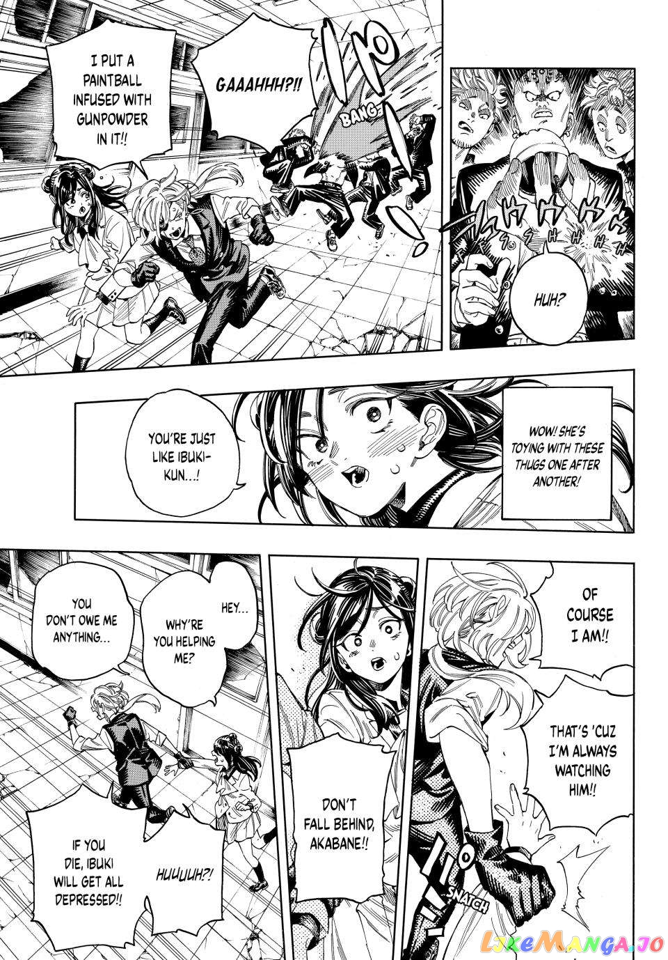 Akabane Honeko No Bodyguard chapter 19 - page 12