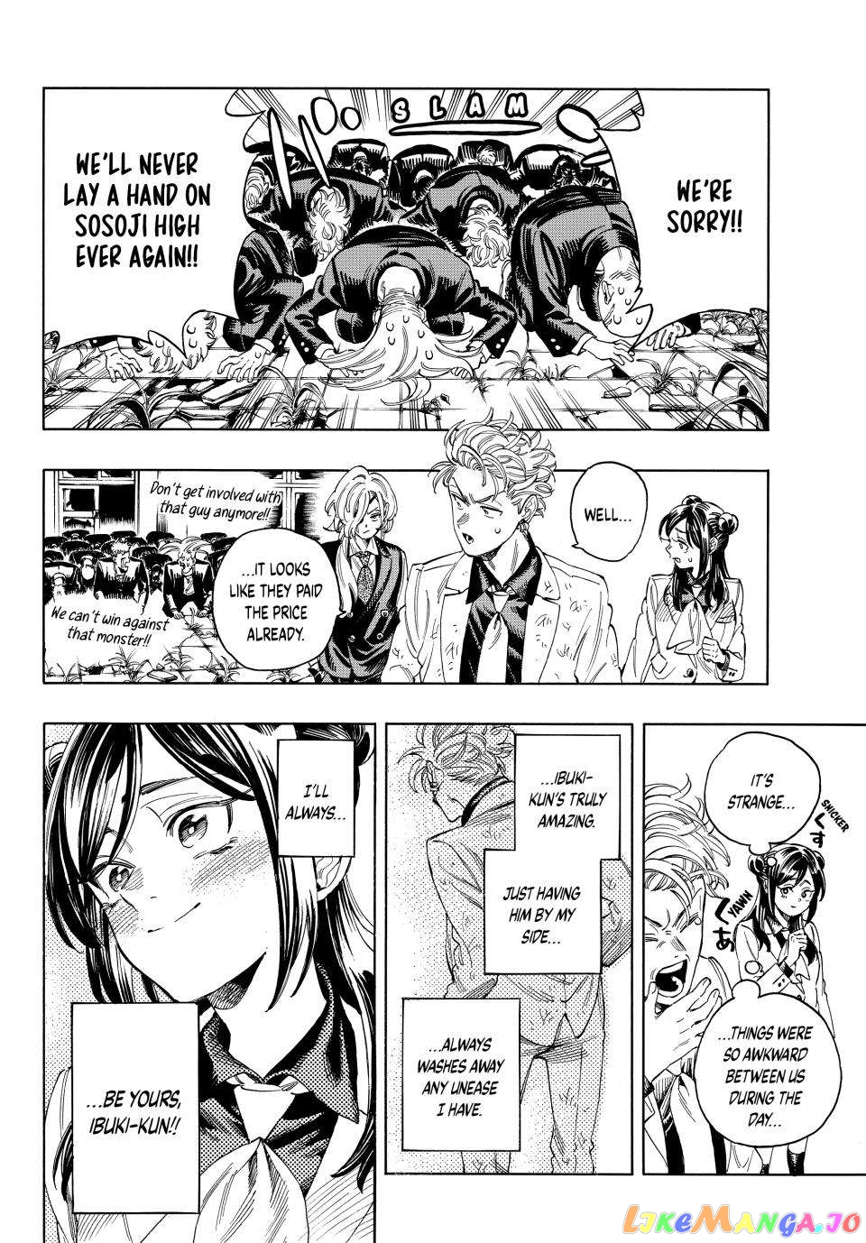 Akabane Honeko No Bodyguard chapter 19 - page 19