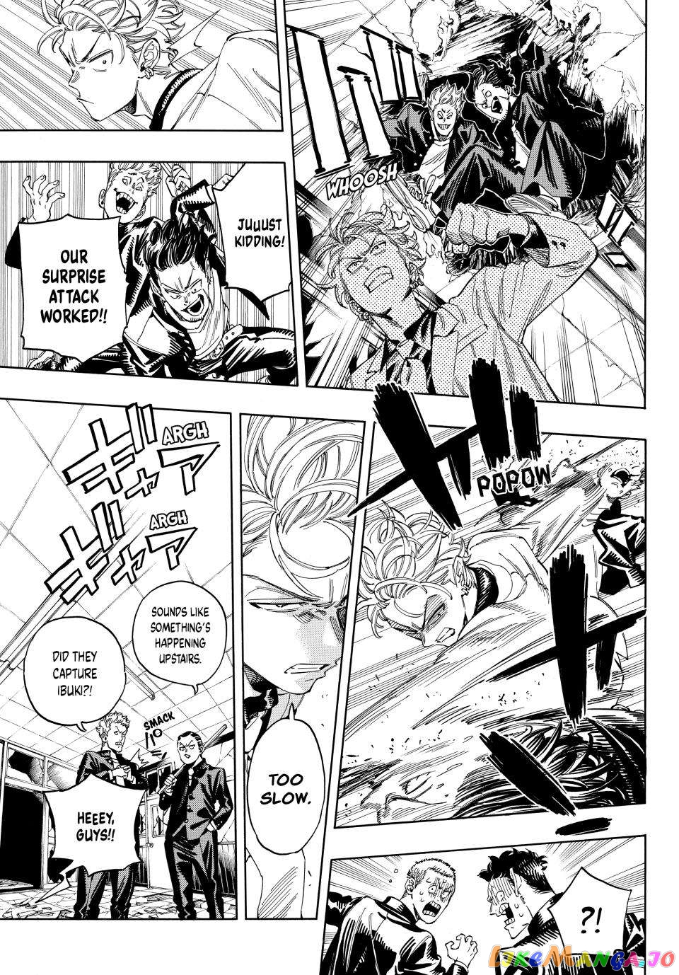 Akabane Honeko No Bodyguard chapter 19 - page 8