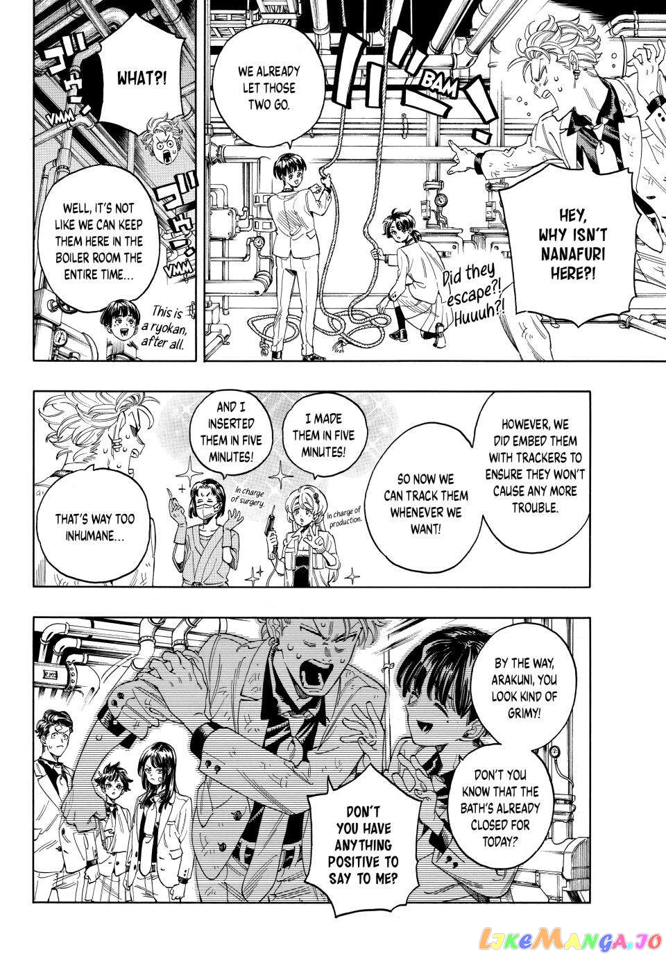Akabane Honeko No Bodyguard chapter 20 - page 3