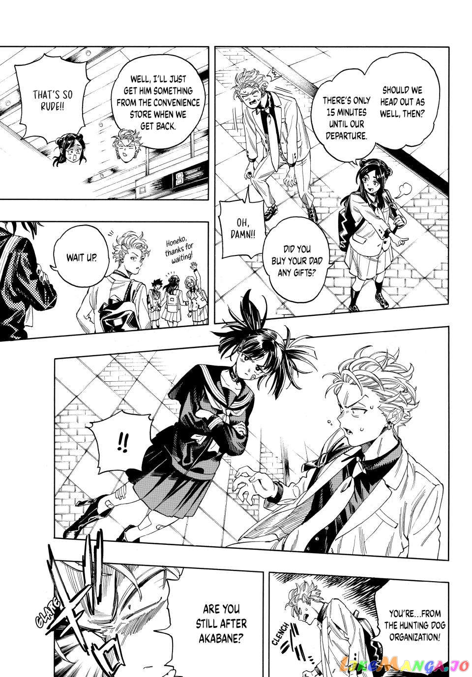 Akabane Honeko No Bodyguard chapter 20 - page 8