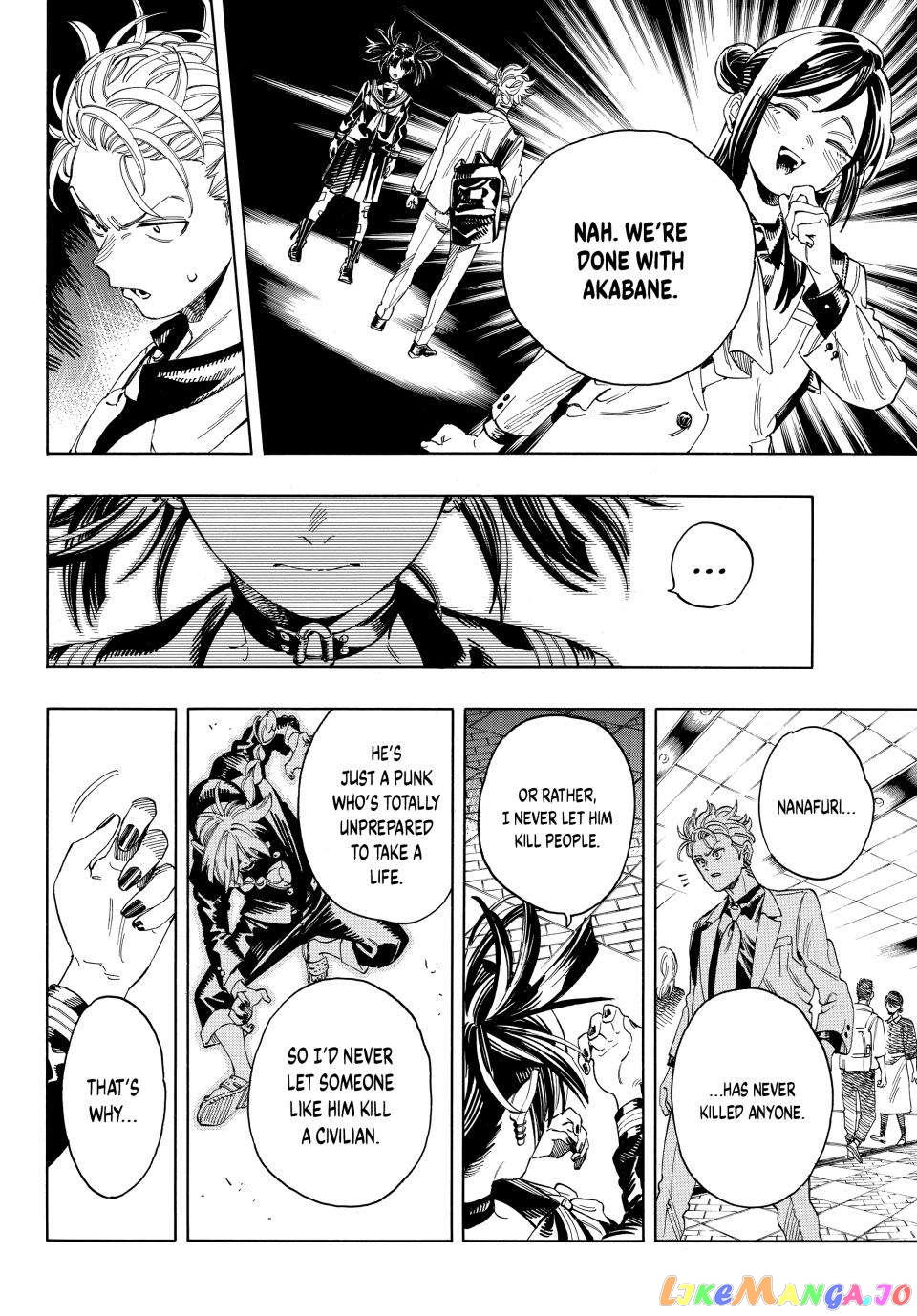 Akabane Honeko No Bodyguard chapter 20 - page 9