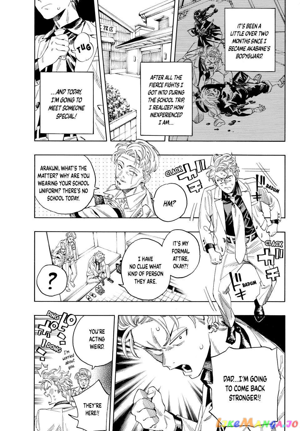 Akabane Honeko No Bodyguard chapter 23 - page 4