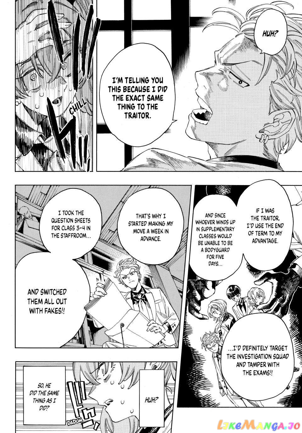Akabane Honeko No Bodyguard chapter 27 - page 13