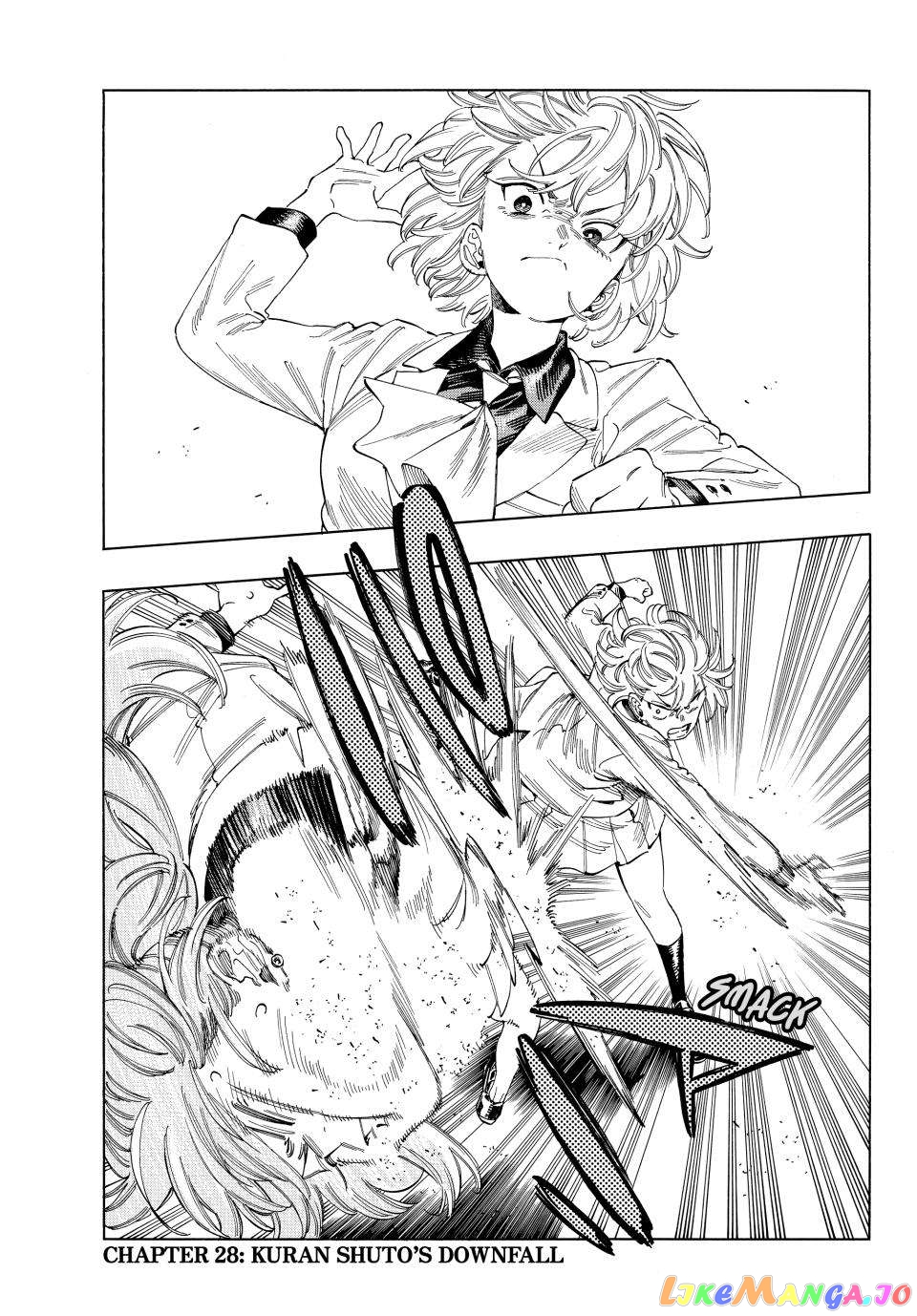 Akabane Honeko No Bodyguard chapter 28 - page 1