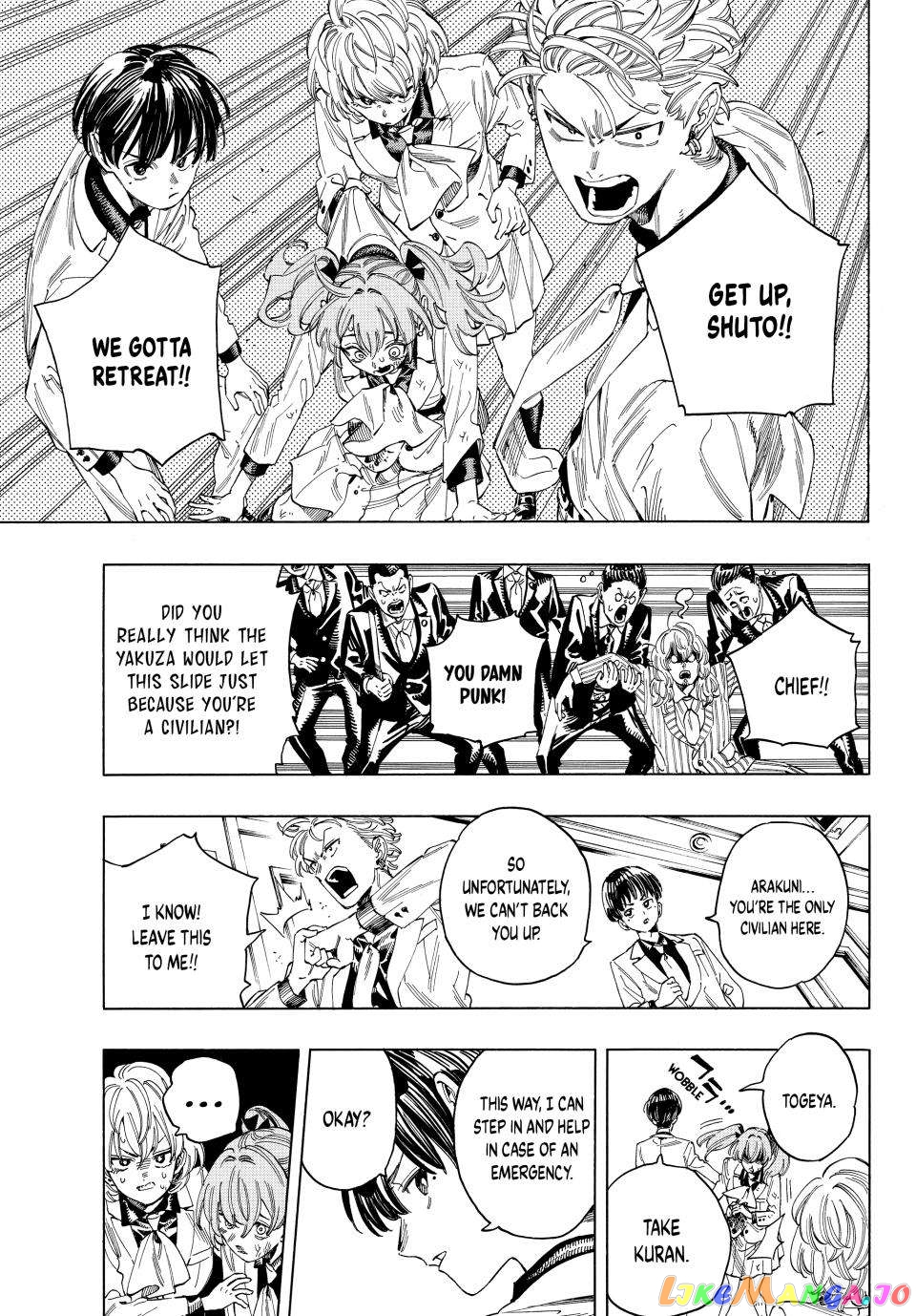 Akabane Honeko No Bodyguard chapter 28 - page 12