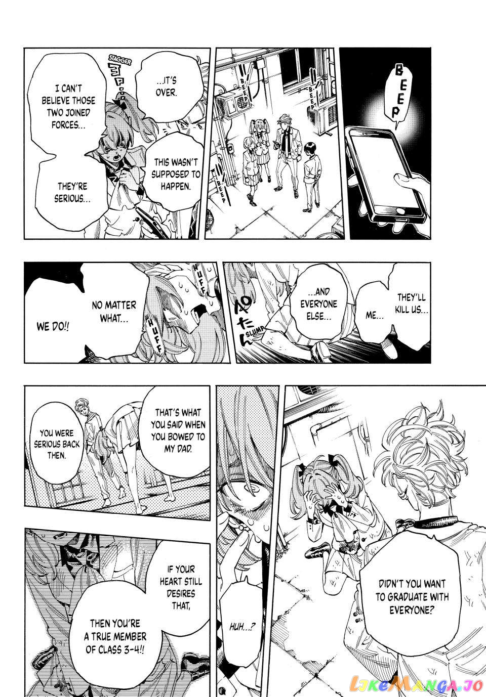 Akabane Honeko No Bodyguard chapter 28 - page 19