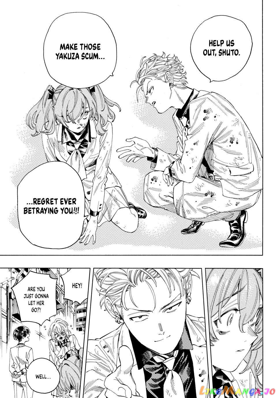 Akabane Honeko No Bodyguard chapter 28 - page 20