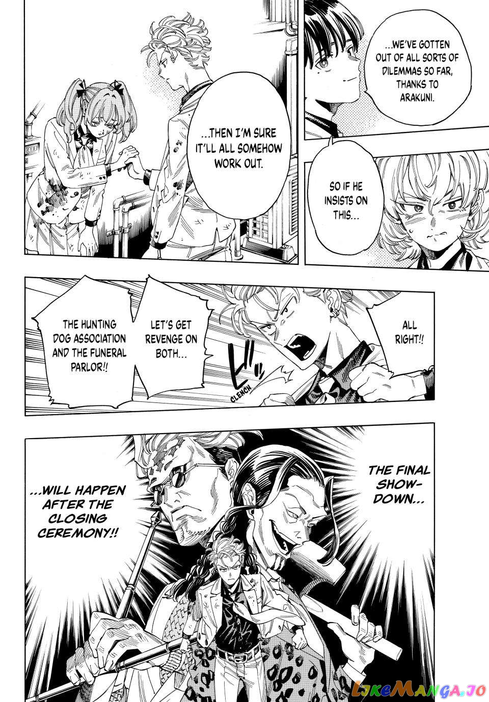Akabane Honeko No Bodyguard chapter 28 - page 21