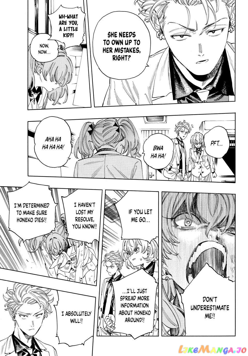 Akabane Honeko No Bodyguard chapter 28 - page 6