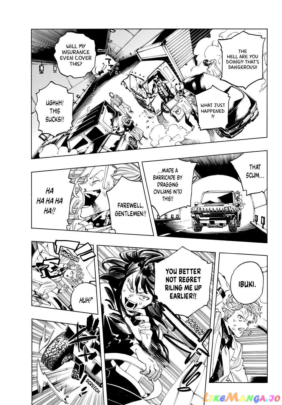 Akabane Honeko No Bodyguard chapter 31 - page 16
