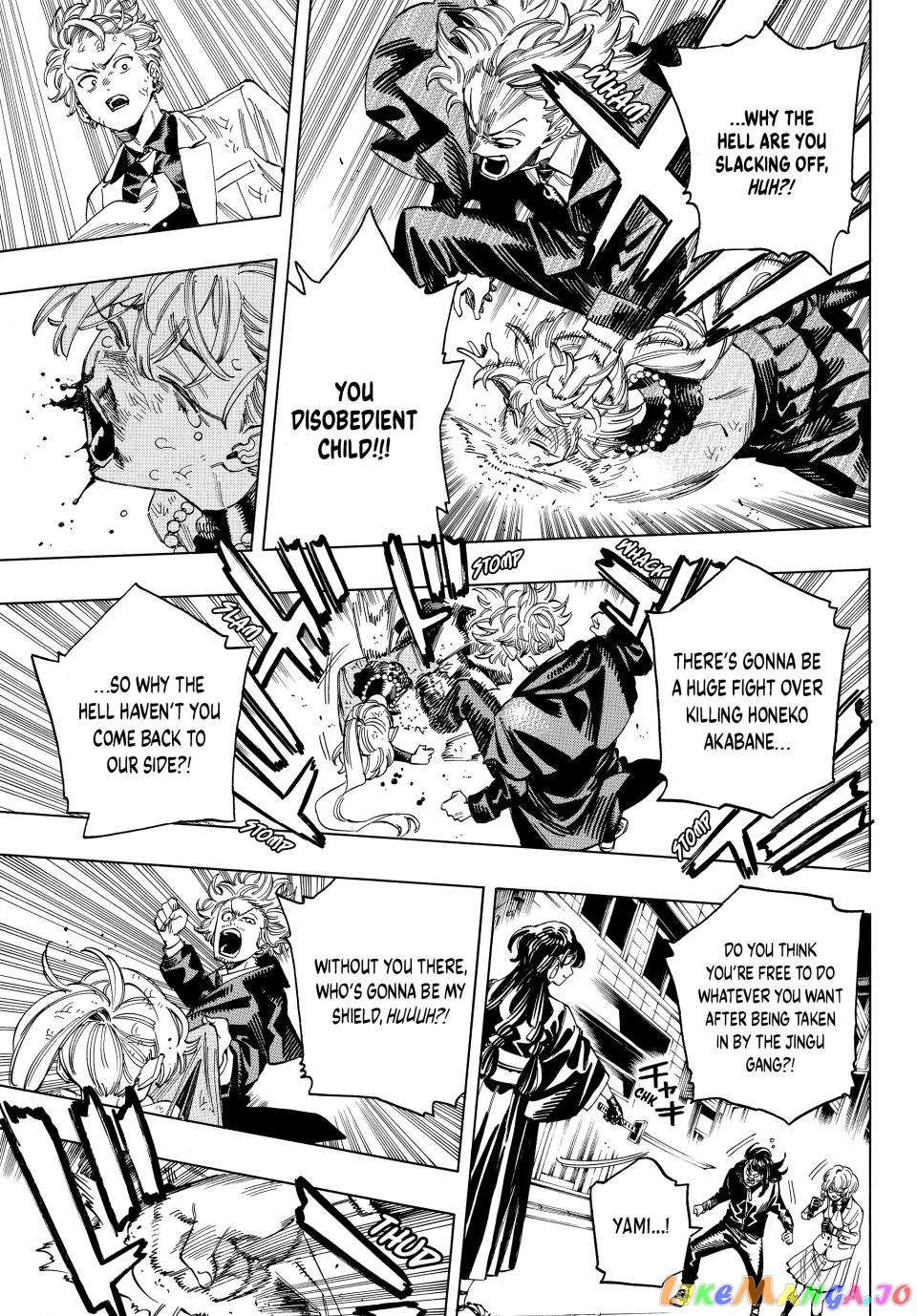 Akabane Honeko No Bodyguard chapter 32 - page 14