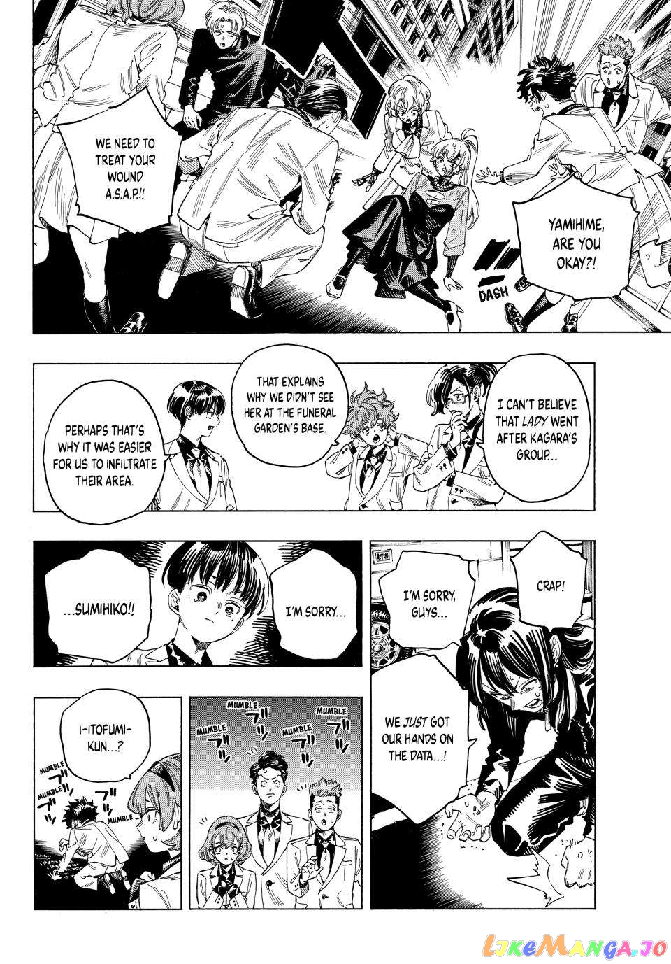 Akabane Honeko No Bodyguard chapter 32 - page 19