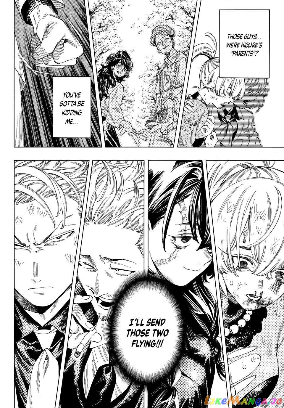 Akabane Honeko No Bodyguard chapter 32 - page 21