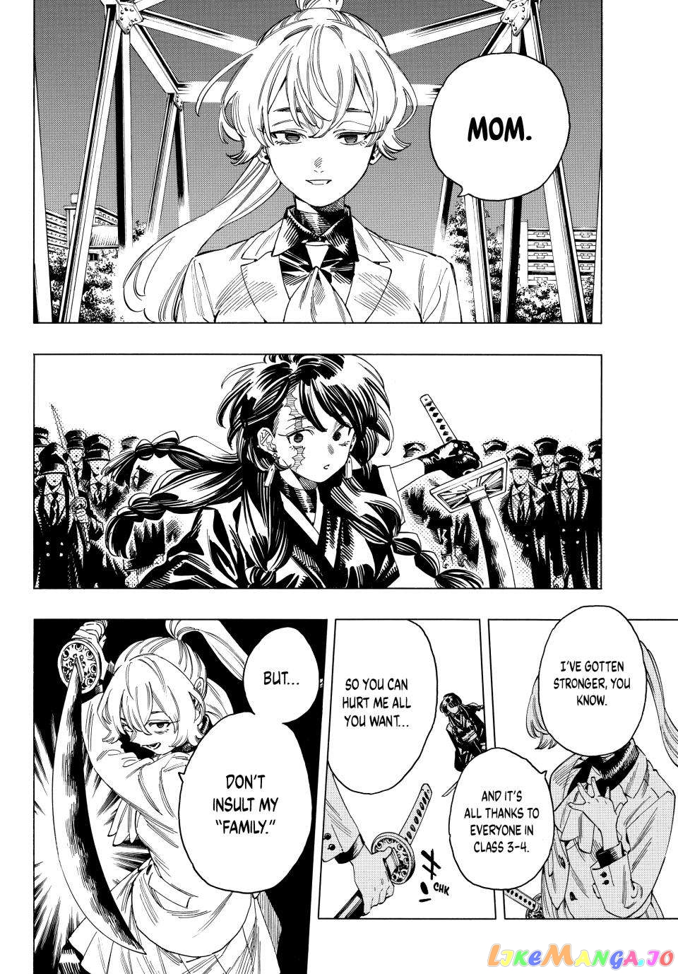 Akabane Honeko No Bodyguard chapter 34 - page 19