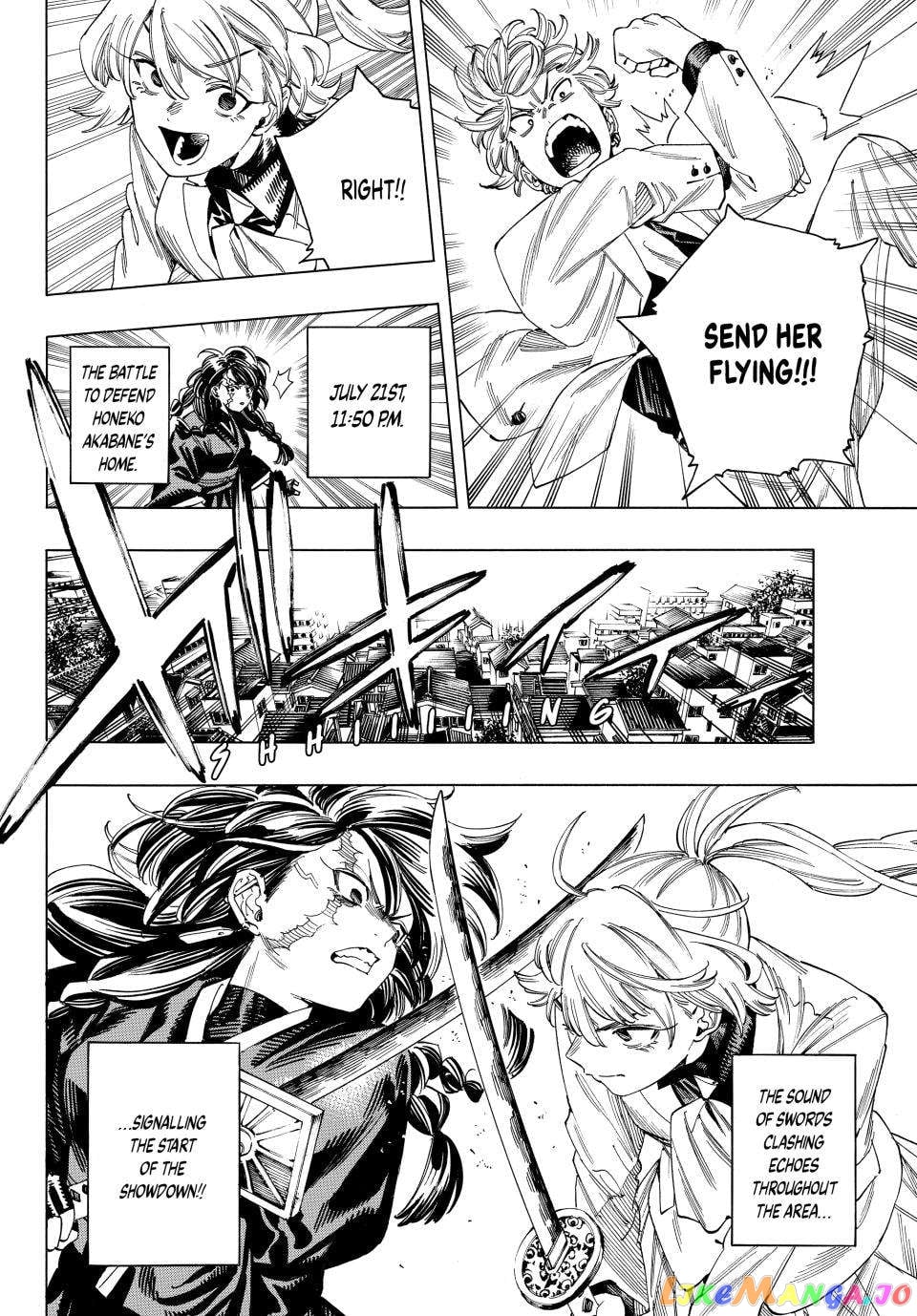 Akabane Honeko No Bodyguard chapter 34 - page 21