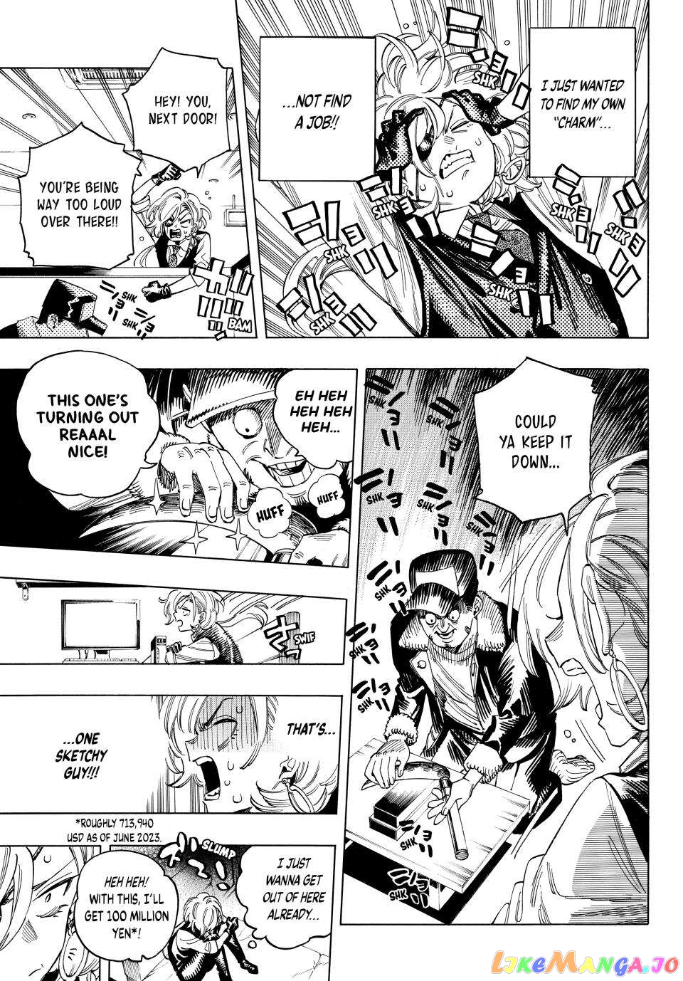 Akabane Honeko No Bodyguard chapter 34.5 - page 4
