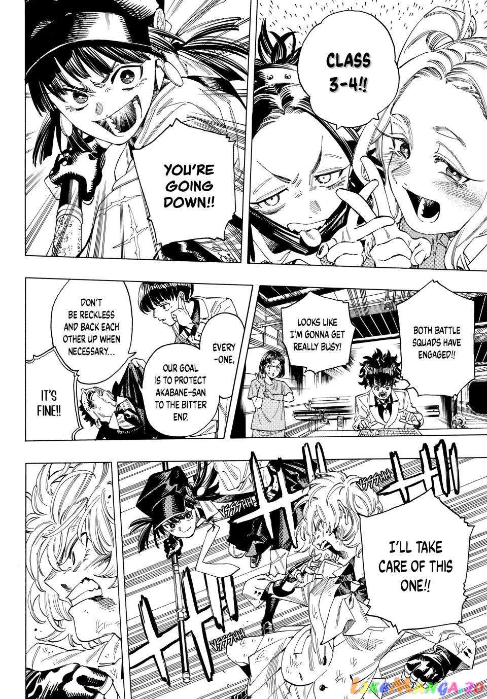 Akabane Honeko No Bodyguard chapter 36 - page 13