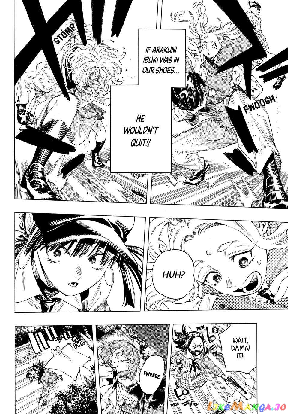 Akabane Honeko No Bodyguard chapter 36 - page 17