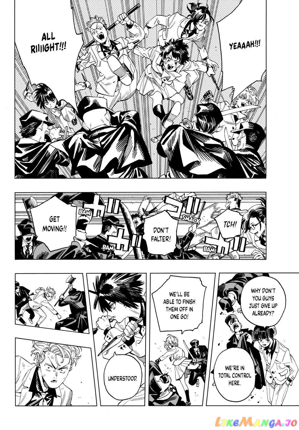 Akabane Honeko No Bodyguard chapter 36 - page 3